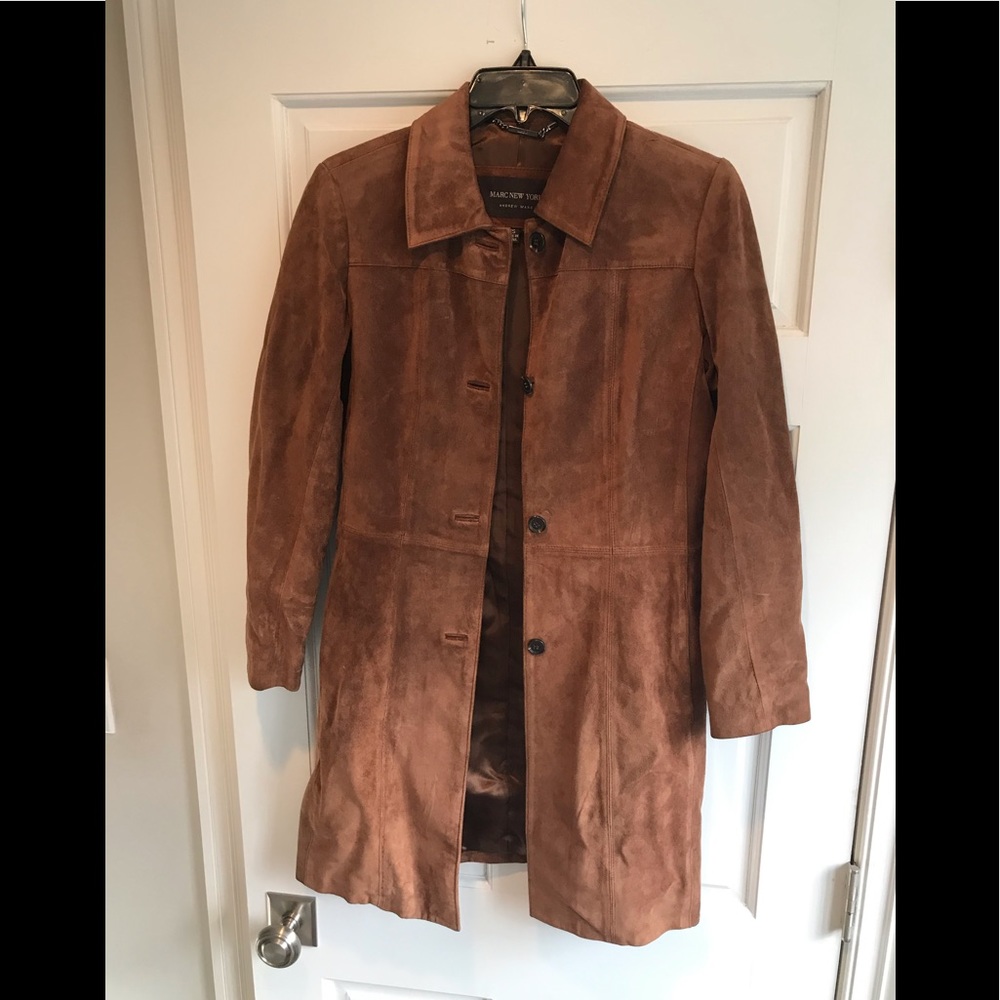 Andrew Marc - Marc New York - suede coat